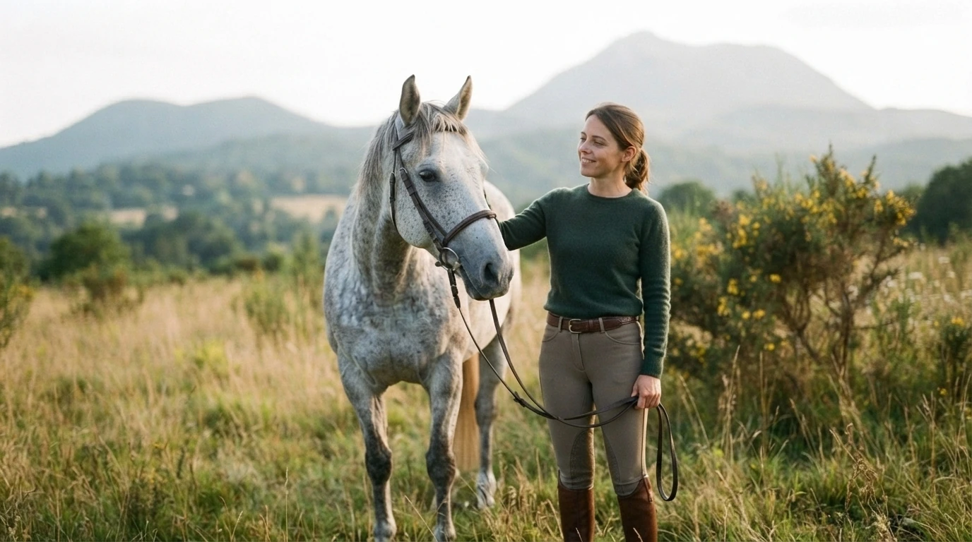 Cours d'équitation à Saint-Paulien, Haute-Loire
