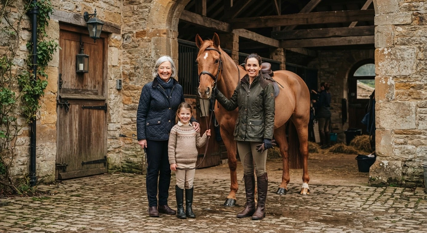 L'équipe du Les chevaux des Sperios, centre équestre à Saint-Paulien