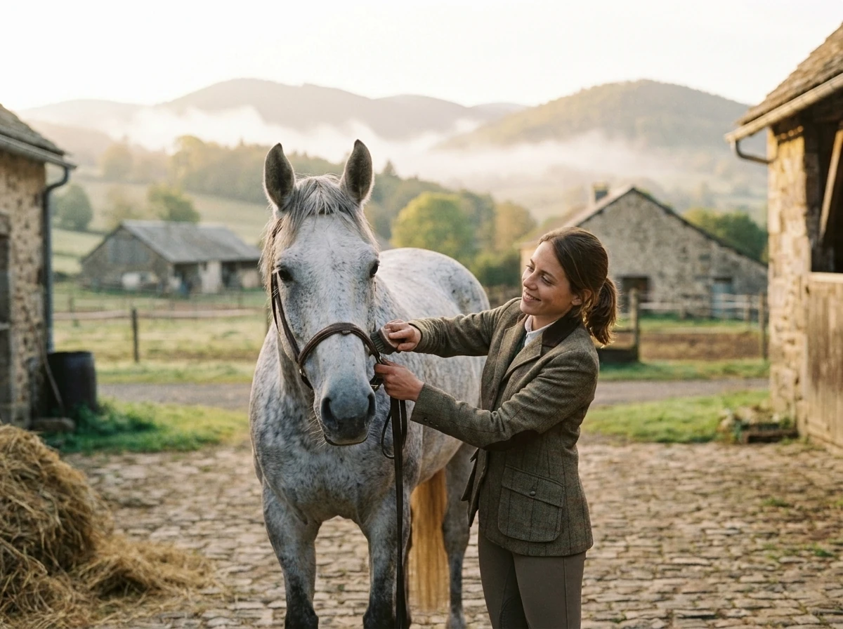 Moniteur·rice diplômé·e au Les chevaux des Sperios, centre équestre à Saint-Paulien